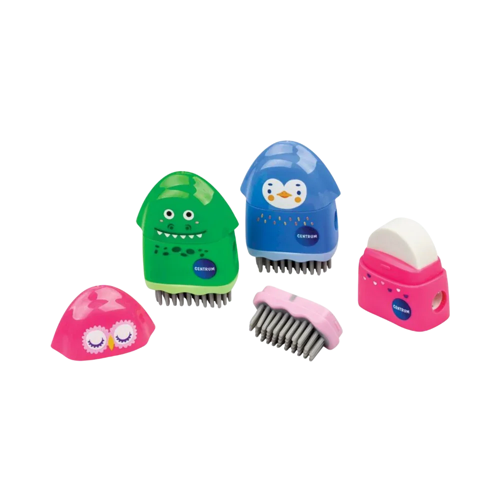 Spitzer & Radierer "Monsti" 3in1