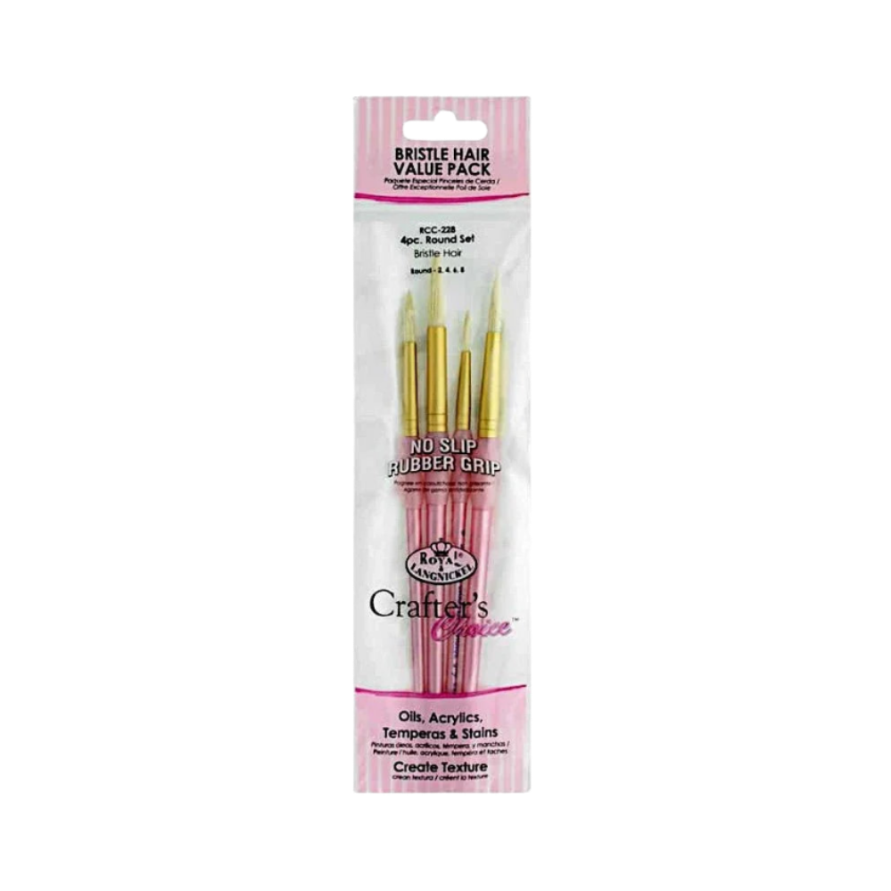 Spitzige Pinsel Set 4teilig