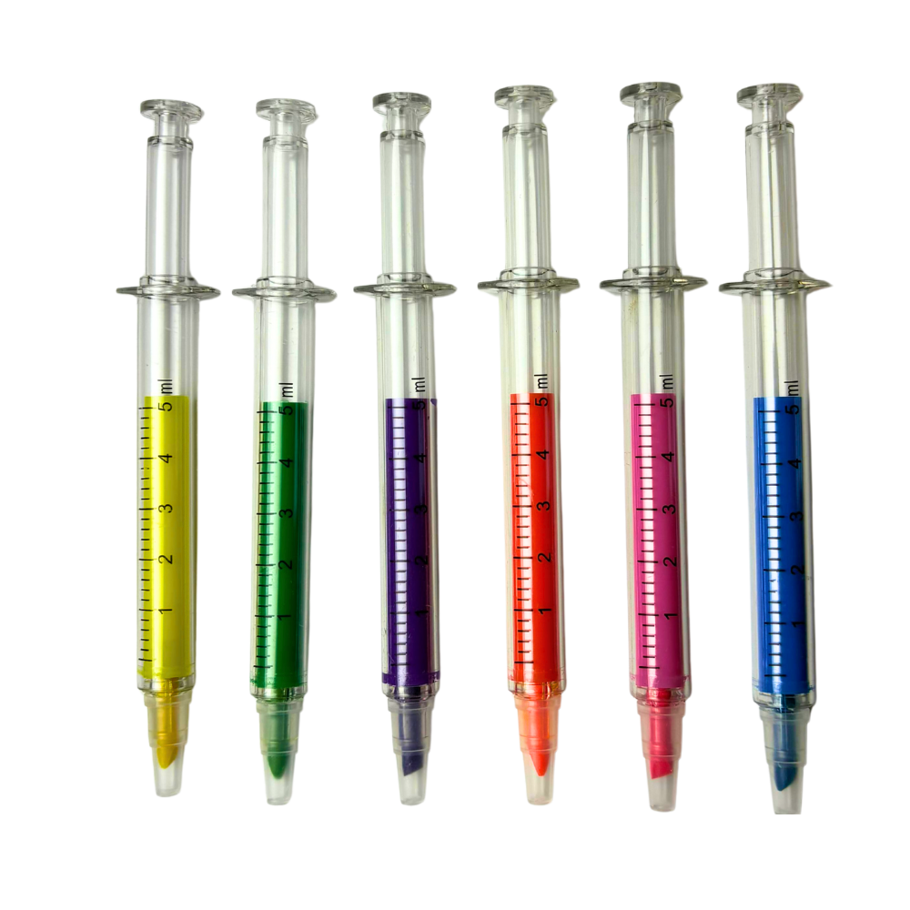 Spritzen-Textmarker
