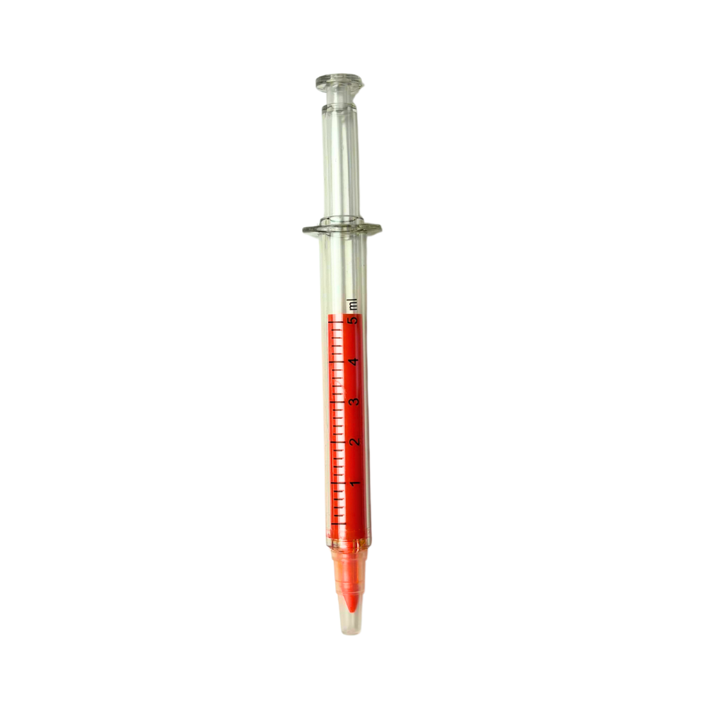 Spritzen-Textmarker