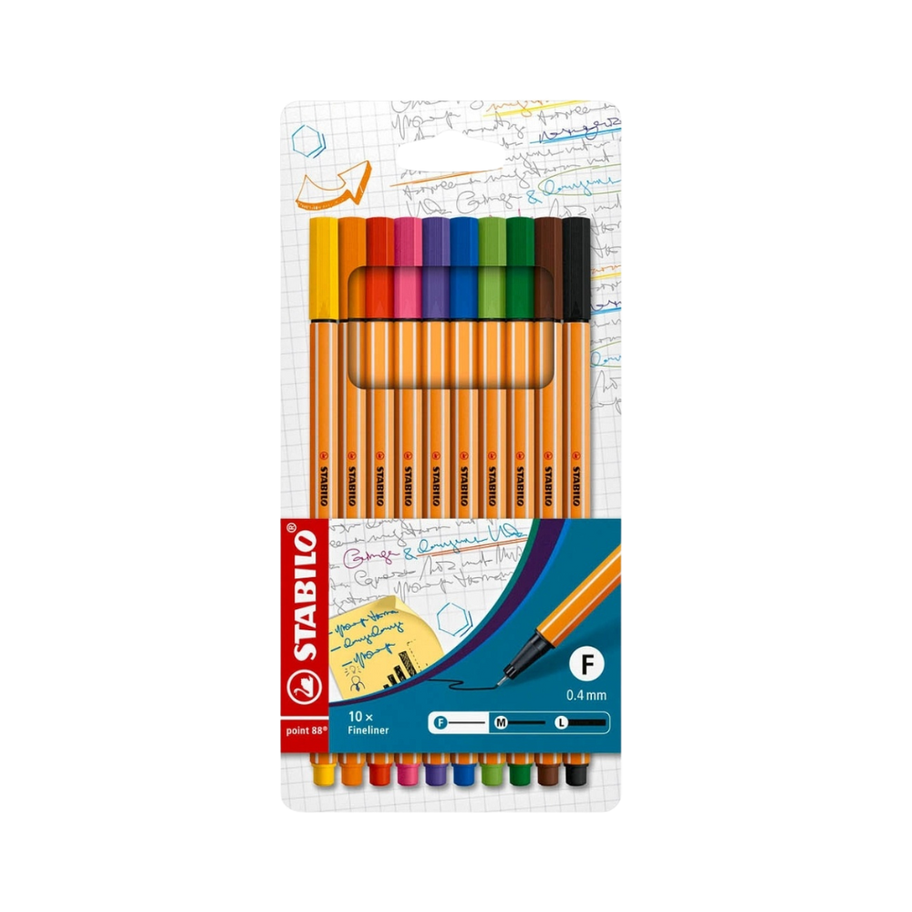 Stabilo 10er Standardfarben