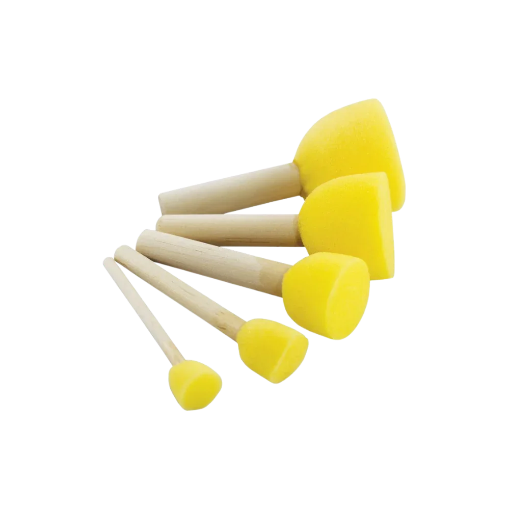 Stupfschwamm Set 5-er - Bastelschachtel - Bastelzubehör - 5935