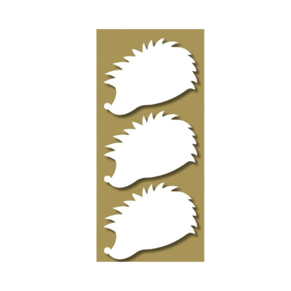 Styrofoam Figuren Set, 6-8cm - Igel
