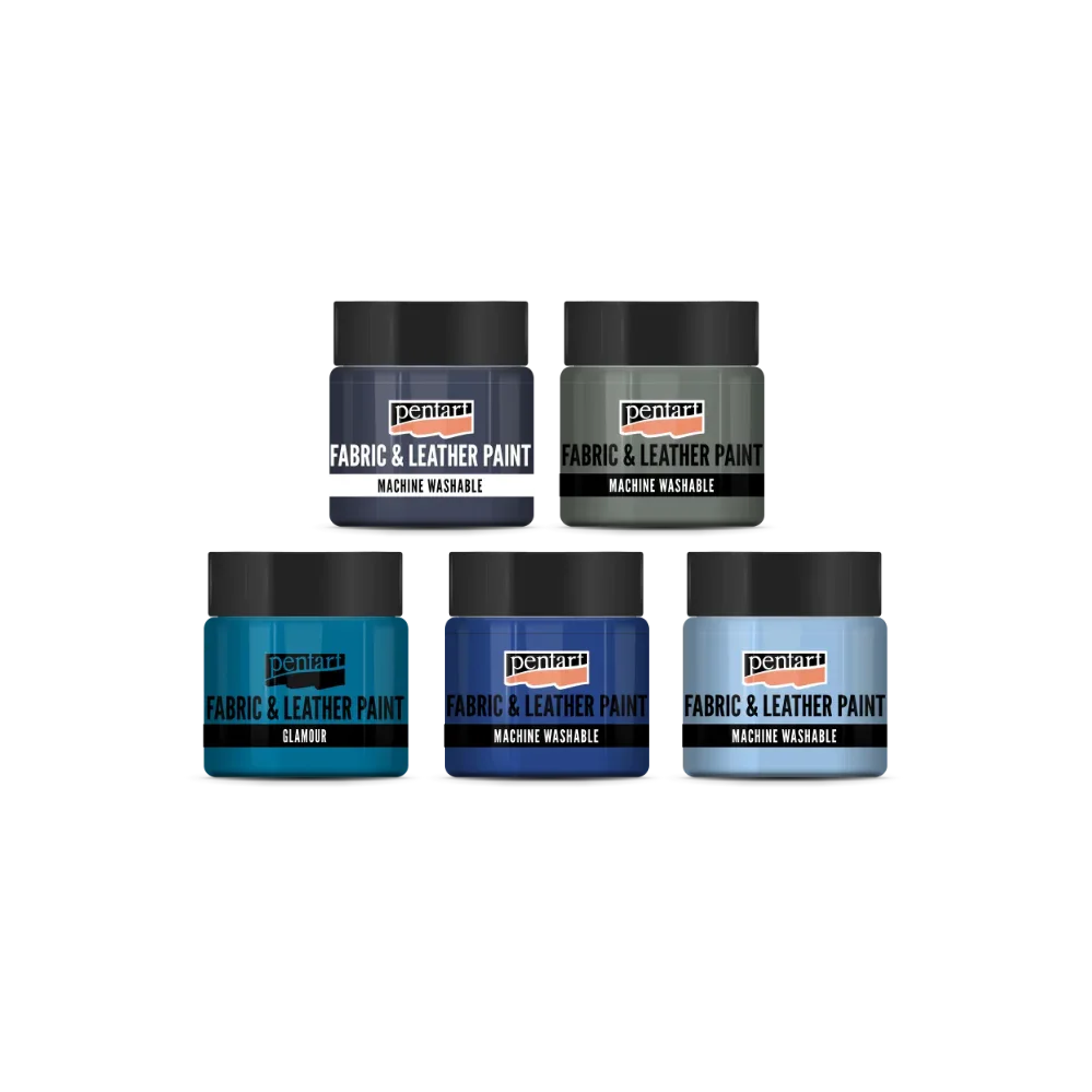 Textil Blues Collection - Bastelschachtel - - PEN-BUND-BLAU