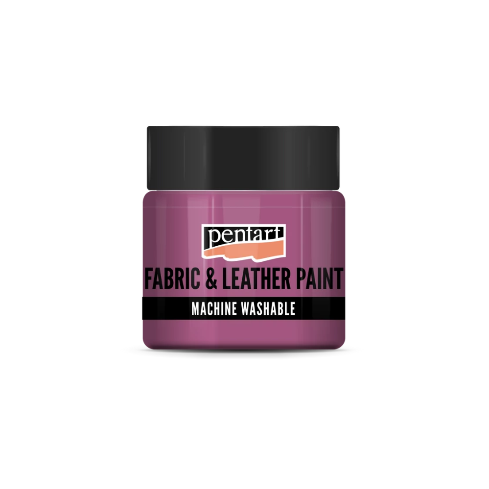Pentart Textil- und Lederfarbe 50ml - magenta