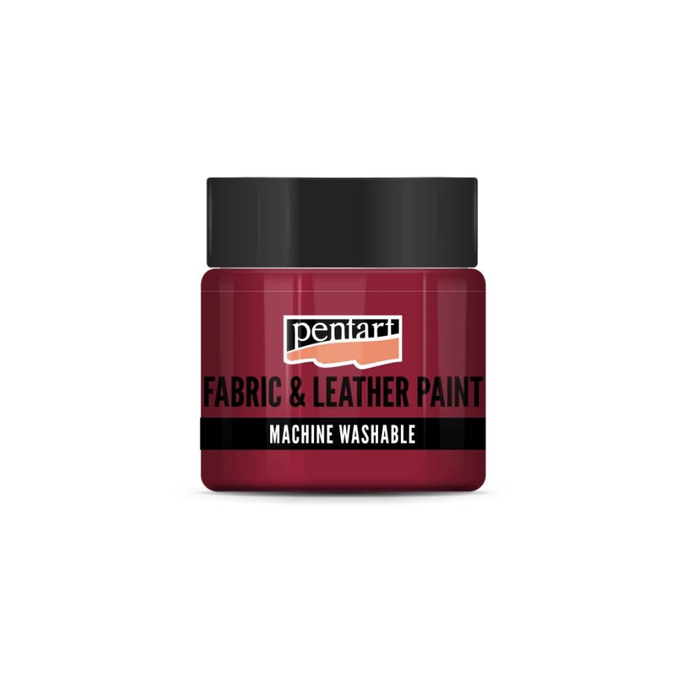 Pentart Textil- und Lederfarbe 50ml - rot