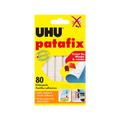 UHU patafix doppelseitige Klebepads 1,0 x 1,0 cm, 80 St. - Bastelschachtel - Kleber/ Klebeband - 48810