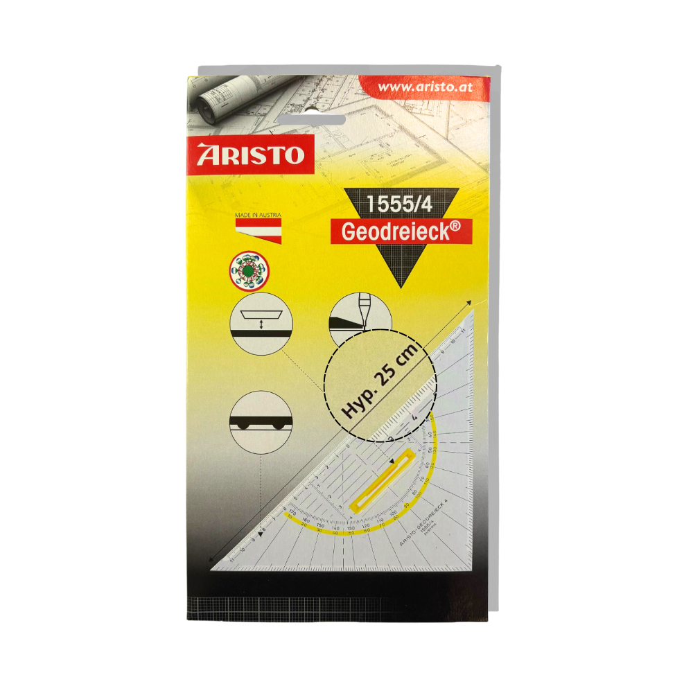 Geodreieck Aristo 25 cm mit Griff