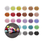 Wachsperlen 3mm - Bastelschachtel - Perlen/ Mosaik/ Glas - 820-50