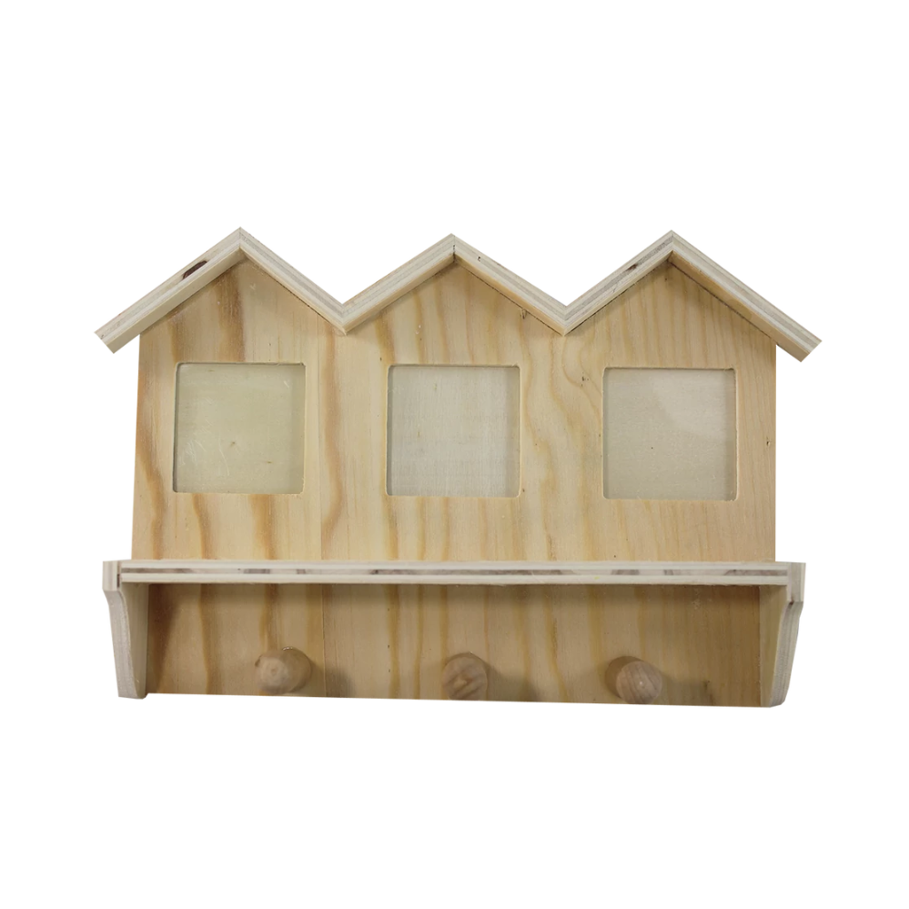 Wandhaken mit Fotorahmen 26 x 5 x 16 cm