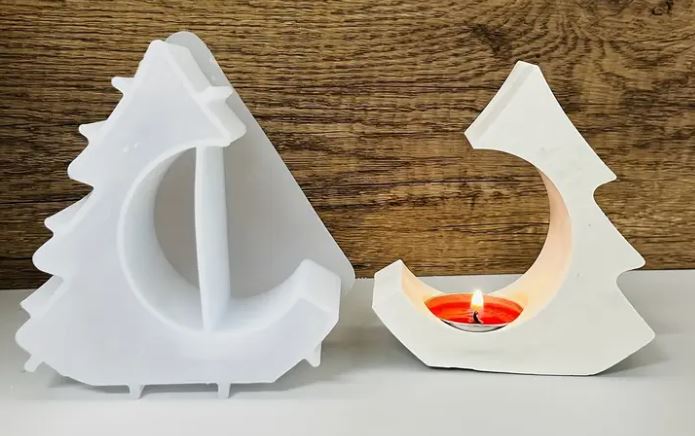 Silikonform Weihnachtsbaum