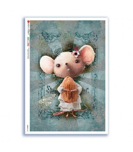 ANIMALS-0186. Animals Rice Paper for decoupage.