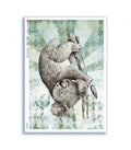 ANIMALS-0188. Animals Rice Paper for decoupage.