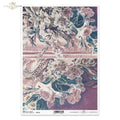 Reispapier A4 - Antique flowers