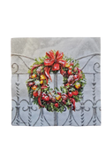 Servietten Set - Weihnachtlicher Kranz - Bastelschachtel - Servietten/ Set - 