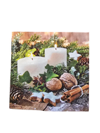 Servietten Set - Adventskranz - Bastelschachtel - Servietten/ Set - 