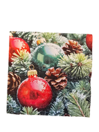 Servietten Set - Weihnachtliches Design - Bastelschachtel - Servietten/ Set - 