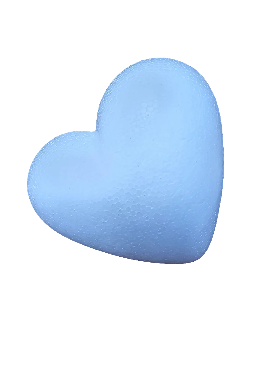 Styropor Herzen - Bastelschachtel - Styrofoam/ Styropor - 