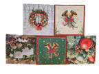 Servietten Set mit Decoupage-Kleber - Weihnachten - Bastelschachtel - Servietten/ Set - 