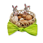 Bastelset aus Peddigrohr - Runder Korb - Bastelschachtel