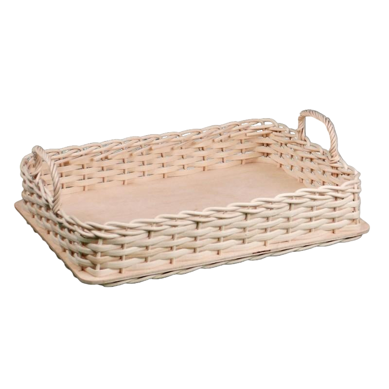 Bastelset aus Peddigrohr - Tablett