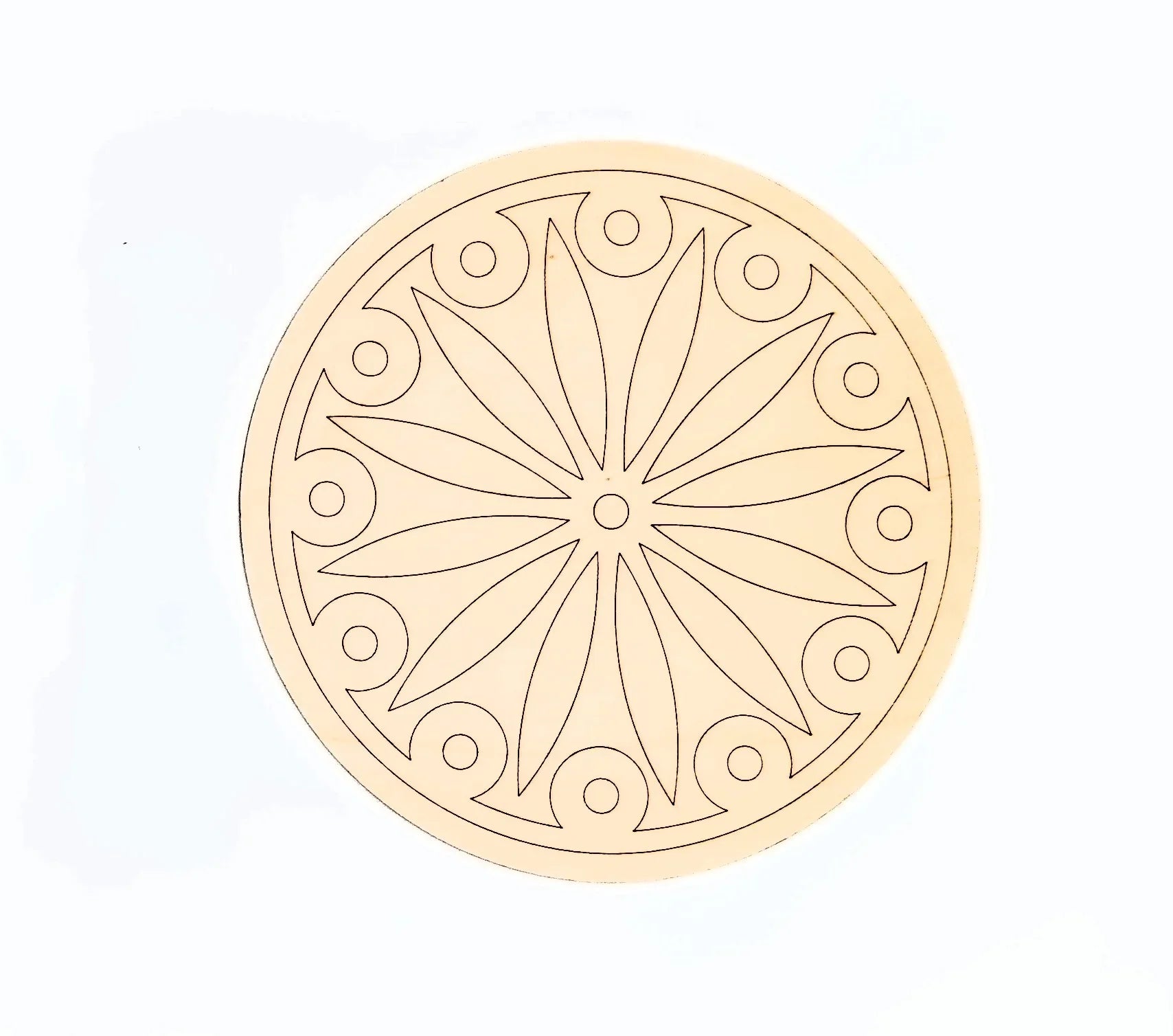 Bastelset Holzmandala - Bastelschachtel