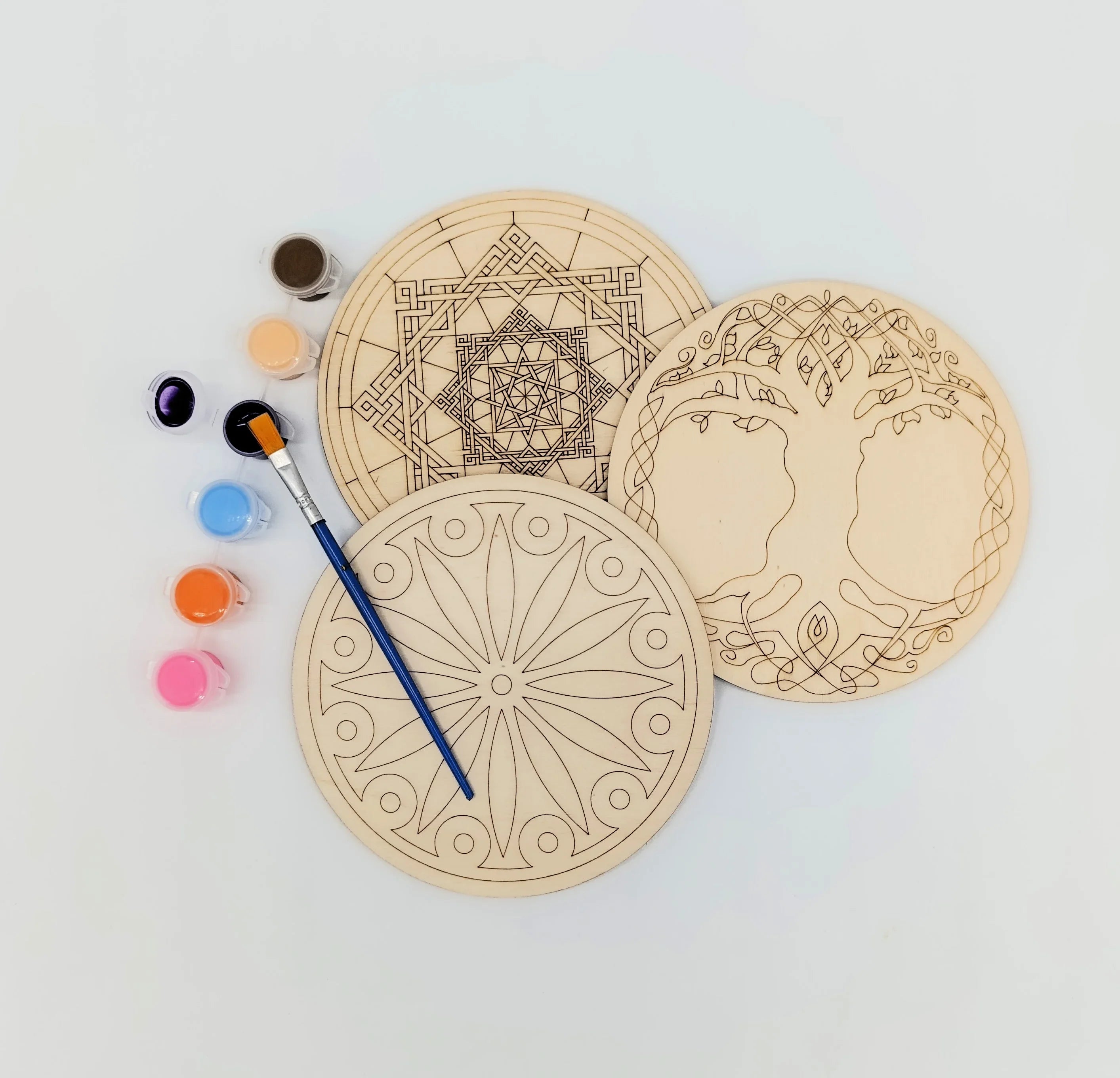 Bastelset Holzmandala - Bastelschachtel