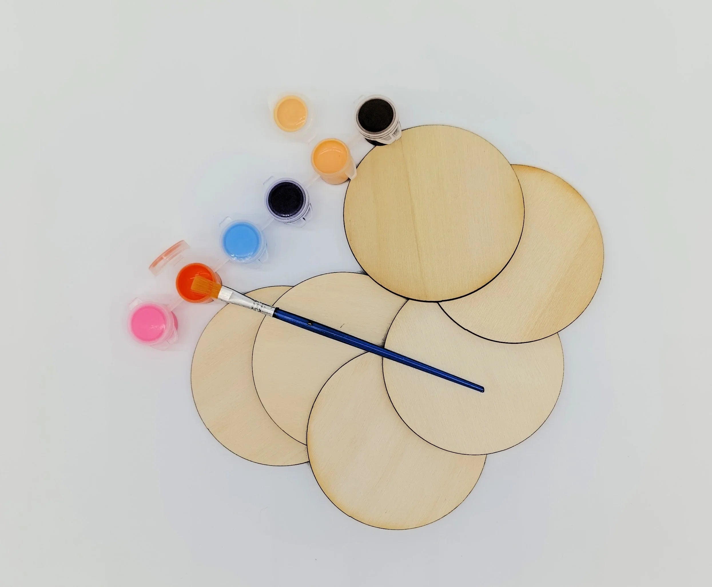 Bastelset Holzuntersetzer - Bastelschachtel