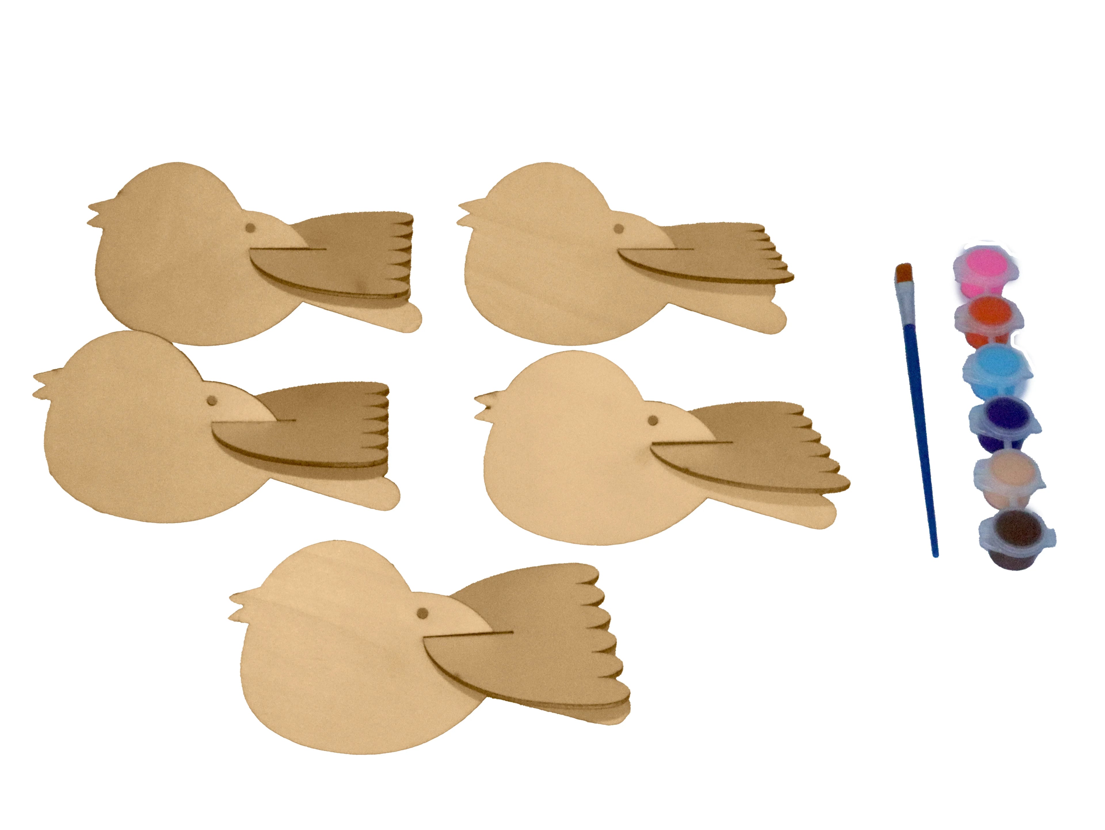 Bastelset Vögel - Bastelschachtel