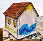 Bastelset Vogelhaus - Bastelschachtel