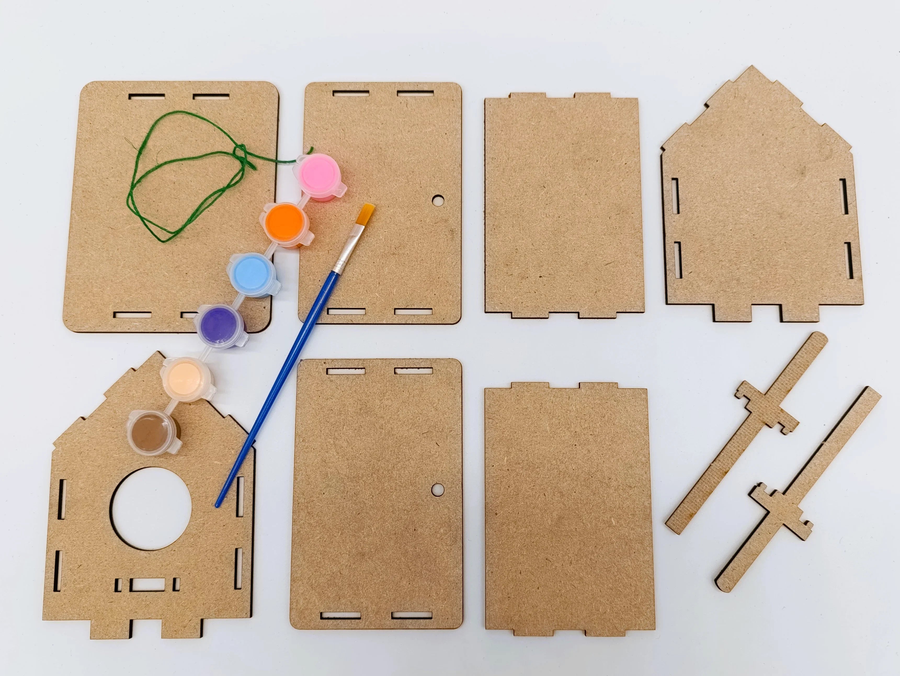 Bastelset Vogelhaus - Bastelschachtel