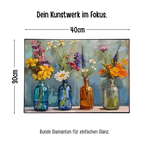 Blumen Stillleben DIY Diamantmalerei - Bastelschachtel