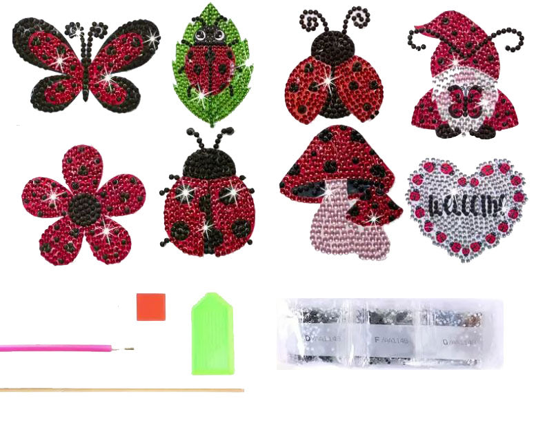 Blumenstecker DIY Diamond Painting - Bastelschachtel