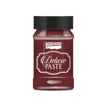 Pentart Deluxe Paste 100ml - burgundergold