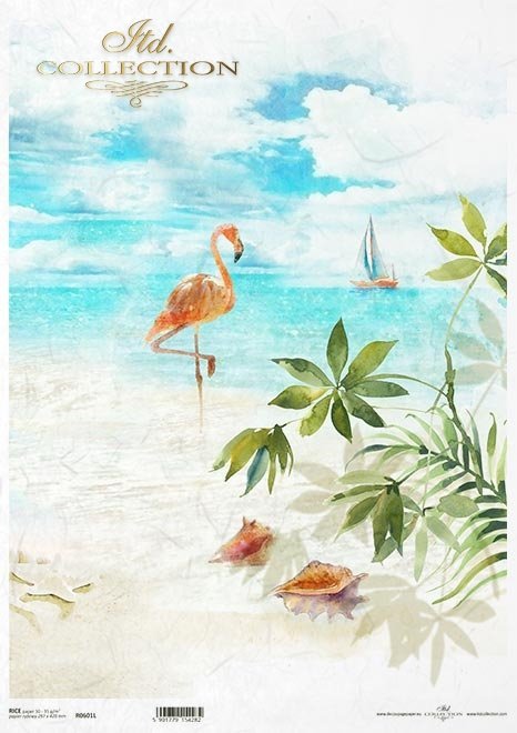 Reispapier A3 - Urlaub