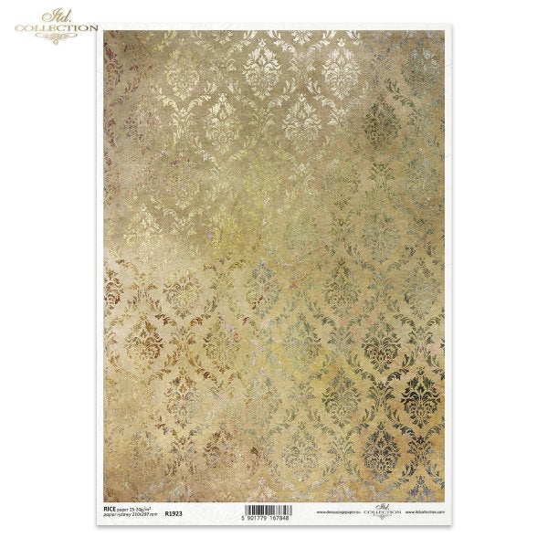 Papier ryżowy (HS code 48021000) R1923