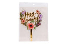 Cake Topper, Happy Birthday 3 - Bastelschachtel