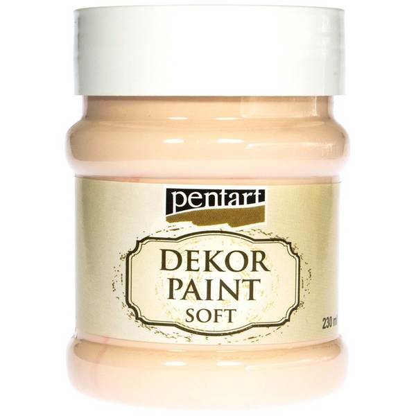 Pentart Dekor Paint Chalky matt 230ml - aprikose