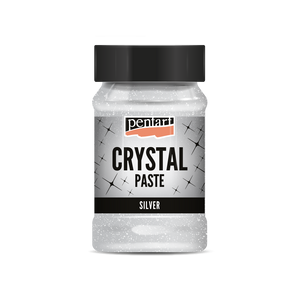 silberne glitzer Paste 100 ml