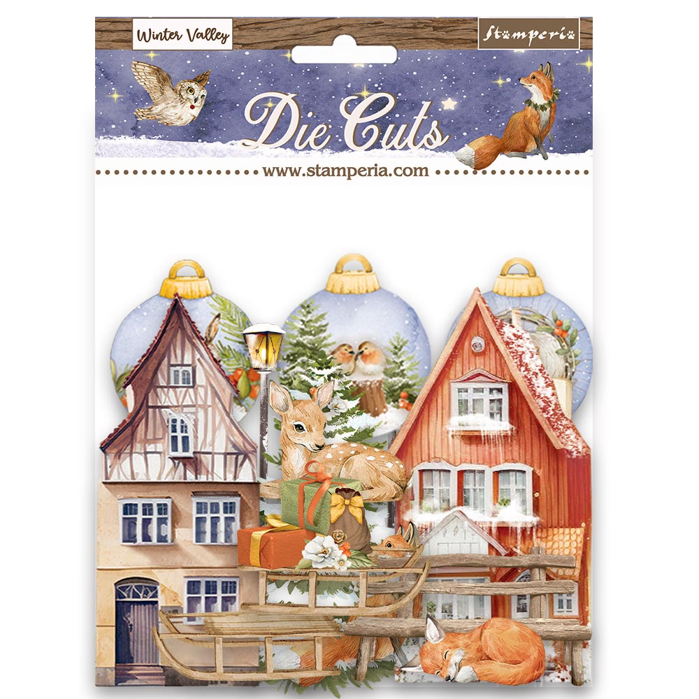 Die Cuts - Winter Valley - Bastelschachtel