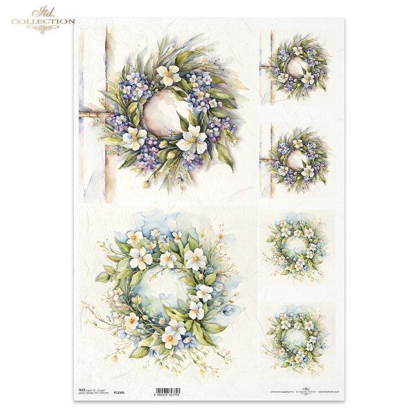 Papier Ryżowy (Hs Code 48021000) R1234L