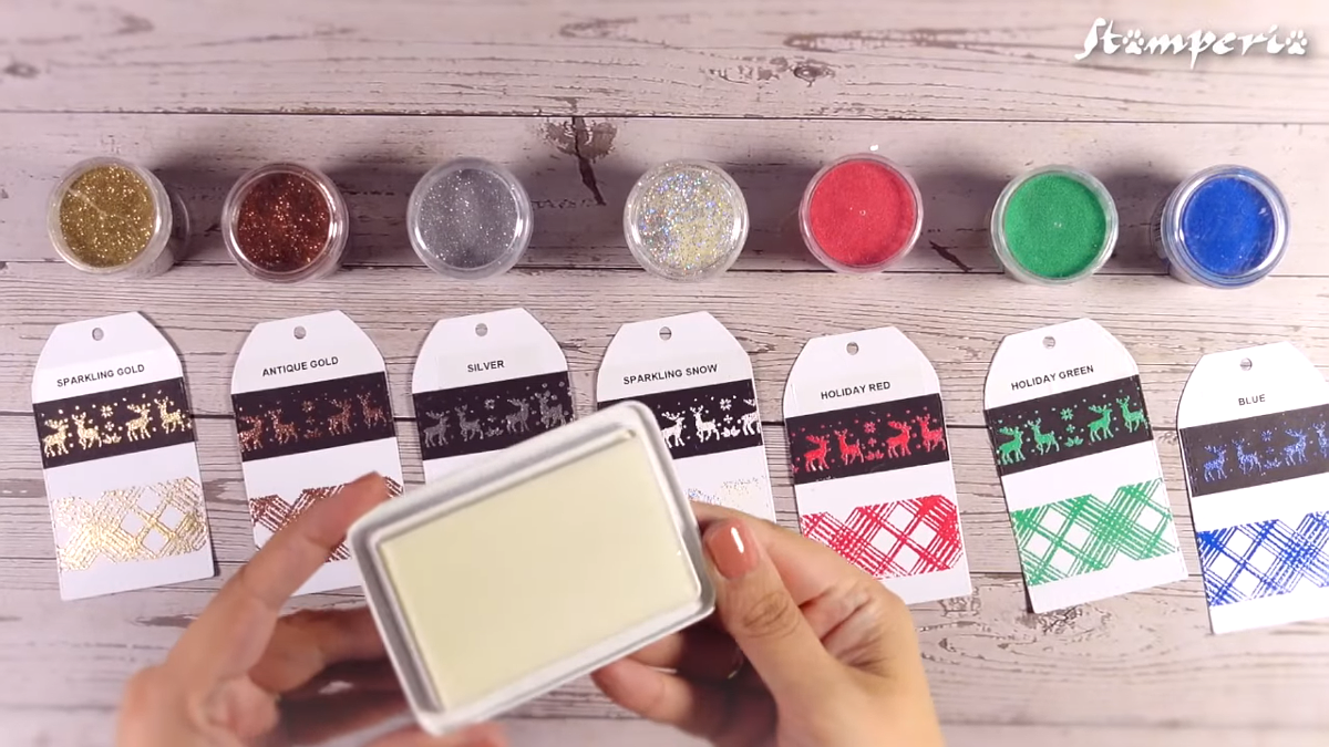 Embossing Pulver 21g - sparkling snow - Bastelschachtel