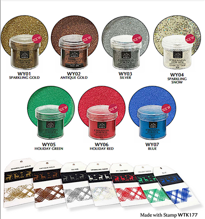 Embossing Pulver 21g - sparkling snow