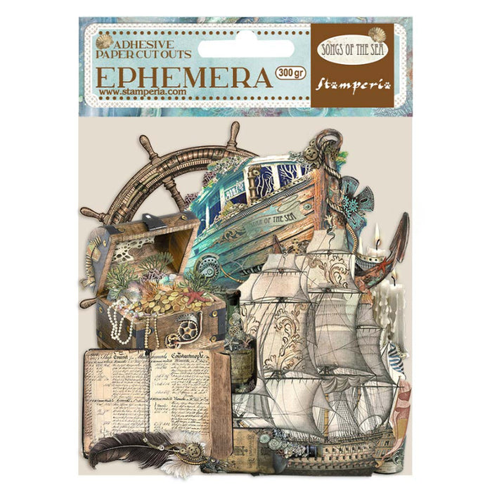 Ephemera - Songs of the sea - Sea sailing ship and elements