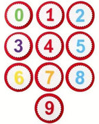 Filzkrone zum Geburtstag mit wechselbaren Zahlen - Bastelschachtel