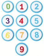 Filzkrone zum Geburtstag mit wechselbaren Zahlen - Bastelschachtel