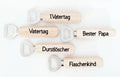 Flaschenöffner aus Metall mit Wunschtext– Charmantes Mitbringsel - Bastelschachtel