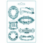 Gießform A5 - Songs of the sea - Labels - Bastelschachtel