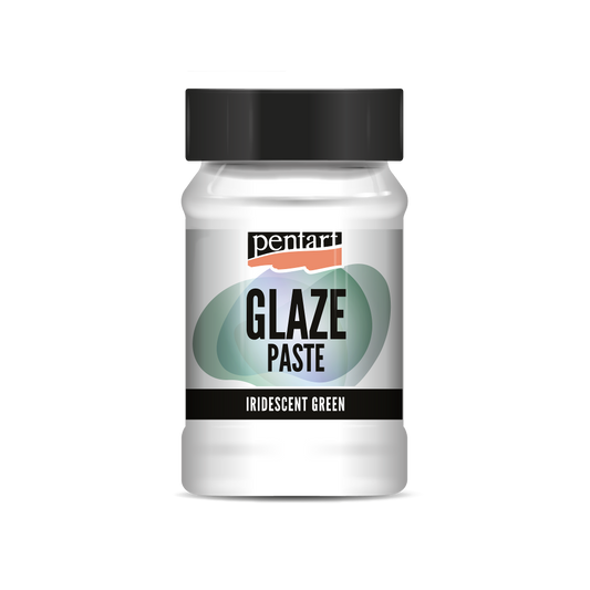 Pentart Glaze paste (Glasurpaste) irisierend grün  100 ml
