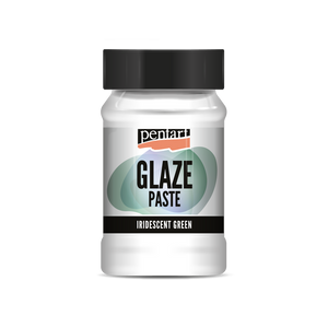 Pentart Glaze paste (Glasurpaste) irisierend grün  100 ml